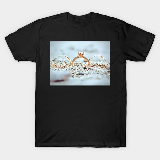 Beach Wedding? (Beach Proposal) T-Shirt by Unique Designs